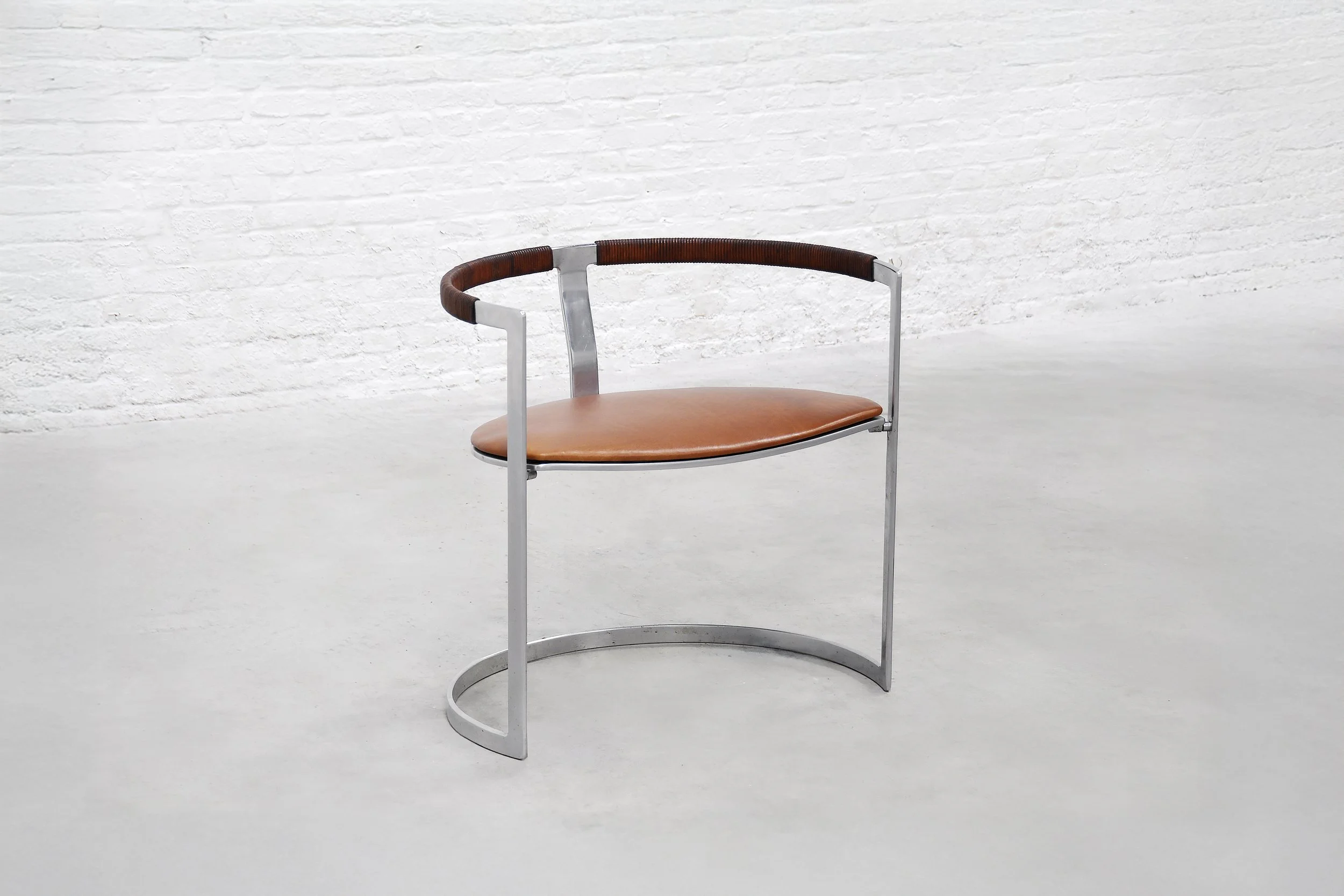 Preben Fabricius & Jørgen Kastholm Model BO-591 chair for BO-EX